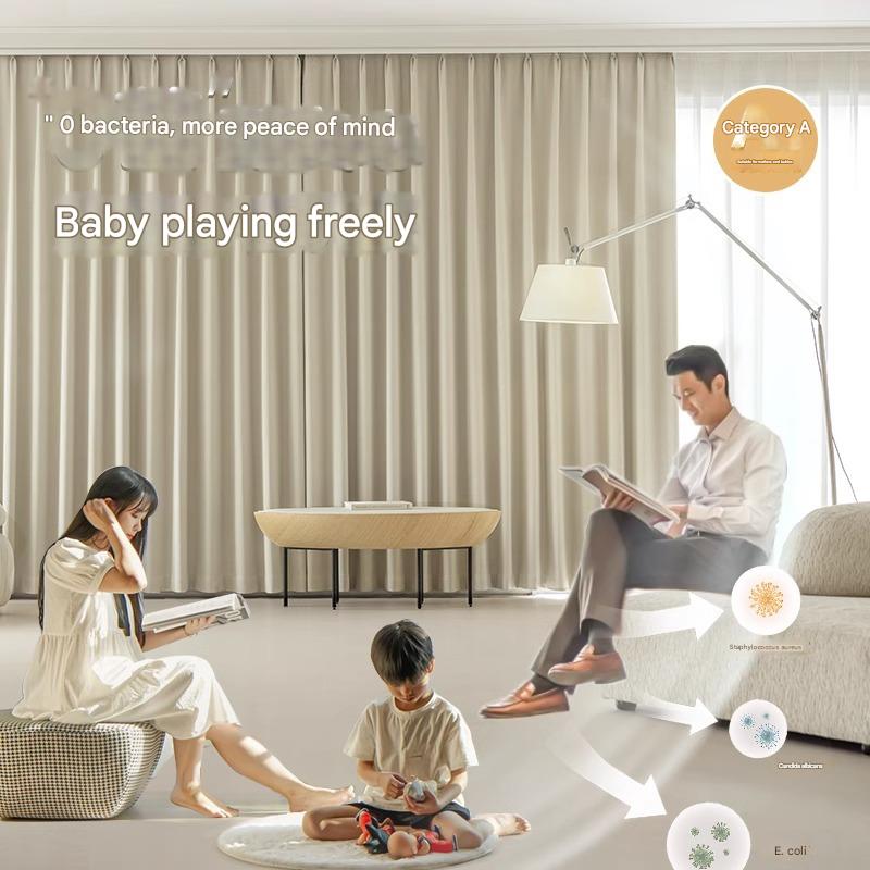 YL-37012 new cotton and linen full blackout curtains bedroom living room bay window thickened sunshade and heat insulation curtain