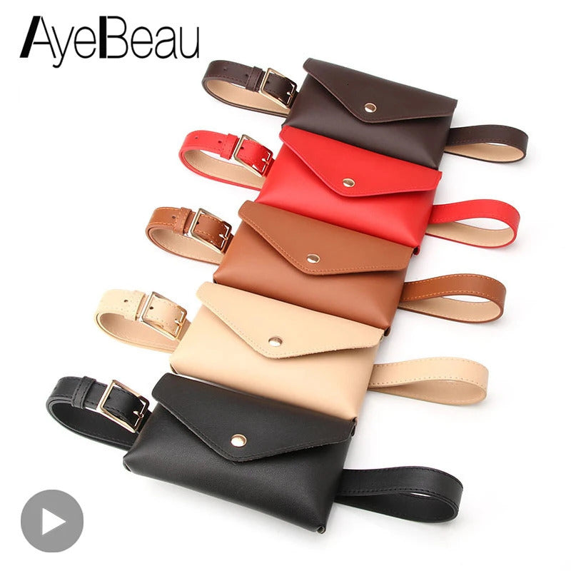 Small Mini For Women Bag Mobile Phone Female Waist Fanny Pack Belt Bum Hip Belly Handbag Lady Purse Kangaroo Banano Banana Side 250812