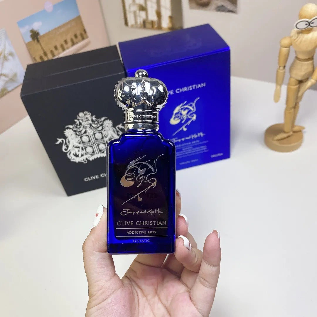 Man Women Fragrance Jump Up And Kiss Me Ecstatic 50ML Blonde Amber Cashmere Musk Perfume Eau De Parfum Long Lasting Smell Cologne Spray EDP Lady Gir