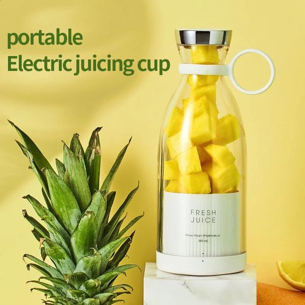 Mini juicer portable electric juice blender USB fruit food milkshake multifunctional 240817