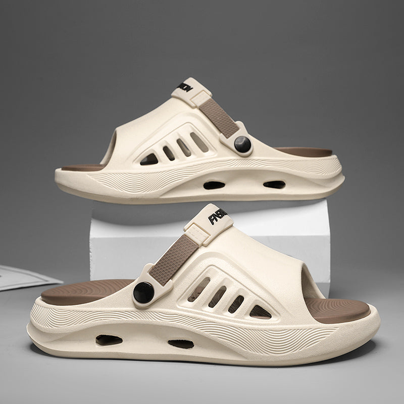 Men&#039;s Sandals Beach Outdoor Slippers Comfortable Slides Beach Clogs Men Casual Shoes Garden Shoes Men Leisure Slippers Sandals