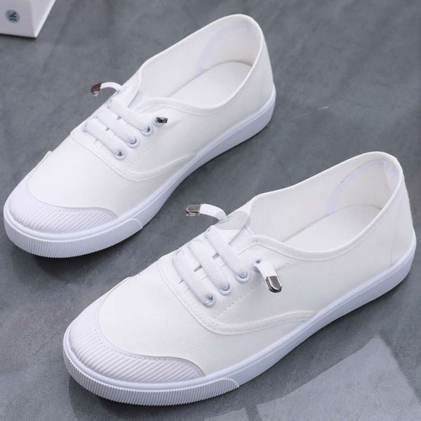 New Women Canvas Sport Casual Spring Flats Sneakers Running Ladies Shoes Loafers Round Toe Tennis 946cf