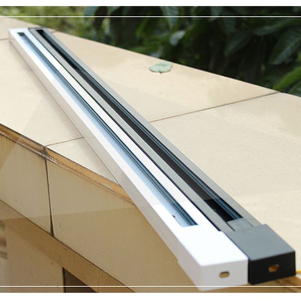 1PCS Track Rail Led Track Light Lamp 0.5M 2 Wire Rail Connector System Universal T Track Lighting Fixture For Spotlight Clothes