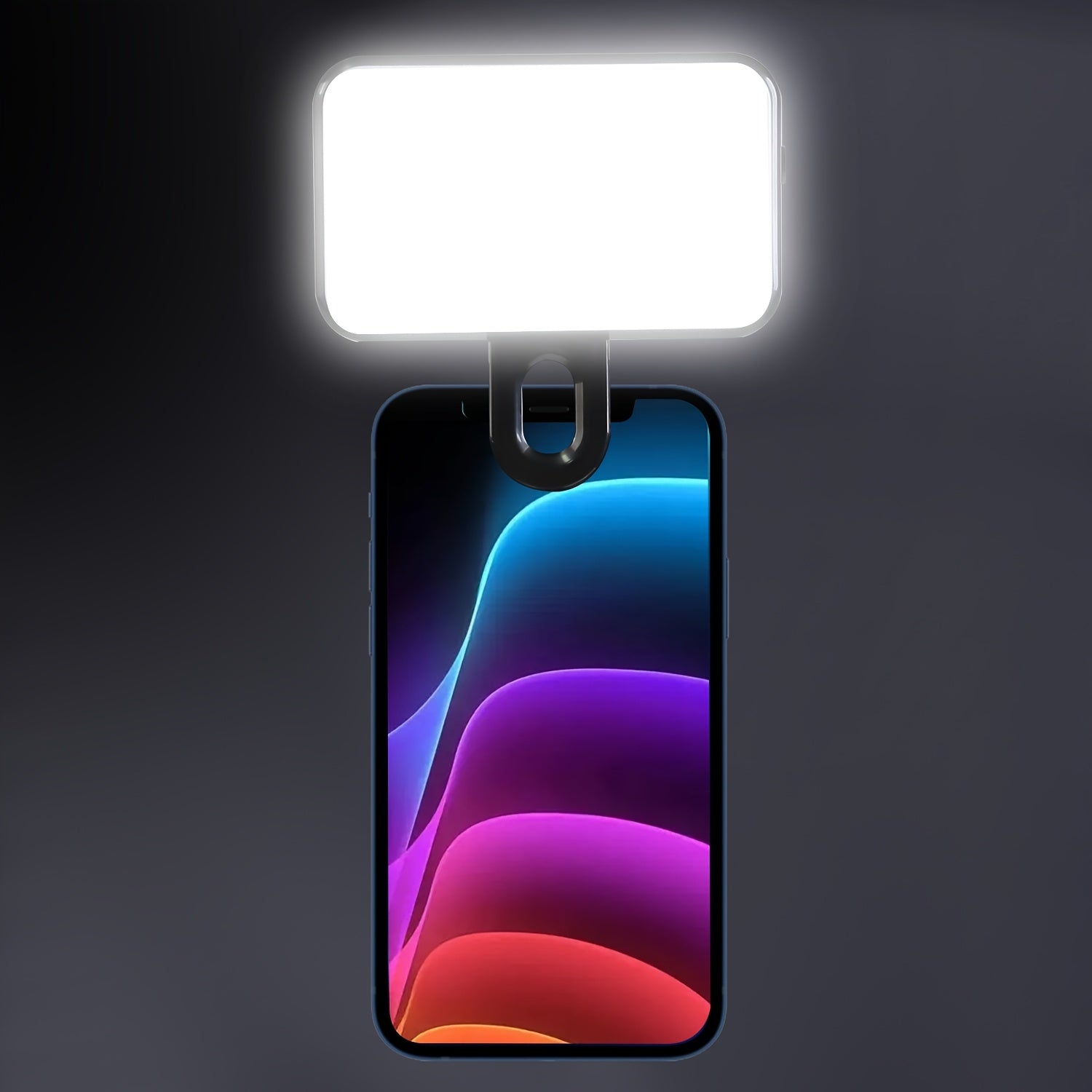 TEMU Mini Phone Clip Light, Portable Fill Light, For , Selfies, Live Streaming, Makeup, For Phone Laptop Tablet