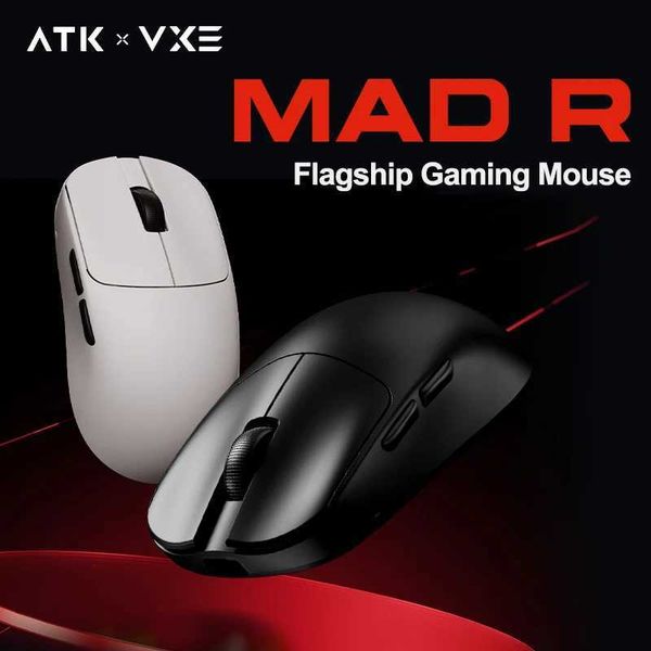 VGN VXE MAD R-R MAJOR Wireless E-sports Gaming Mouse Ultra-lightweight Dual-Mode PAW3395-3950 Ergonomic Mice Standard 8KLX241024