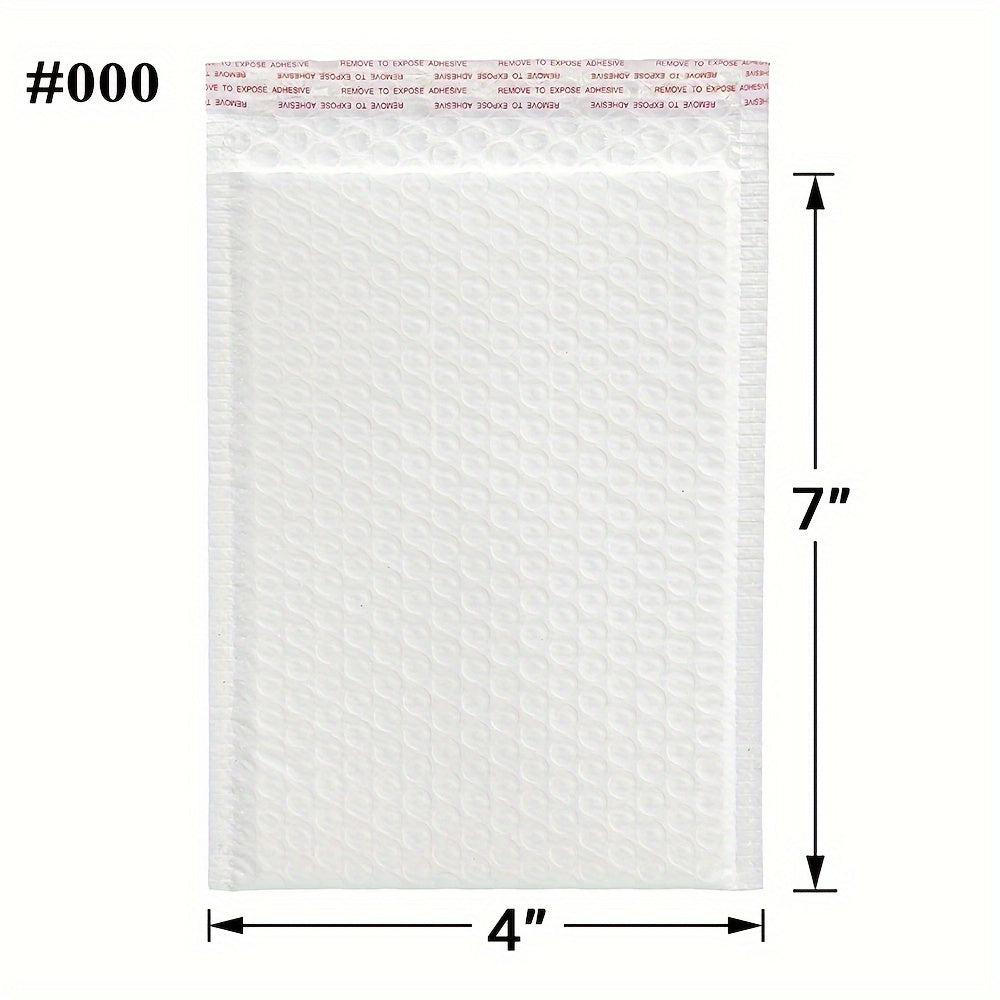 TEMU 100pcs Poly Mailer Bubble Mailers 4 Layers Padded Envelopes Self Seal Bubble Mailer Waterproof Padded Mailer Bubble Envelopes Cushioning Bubble