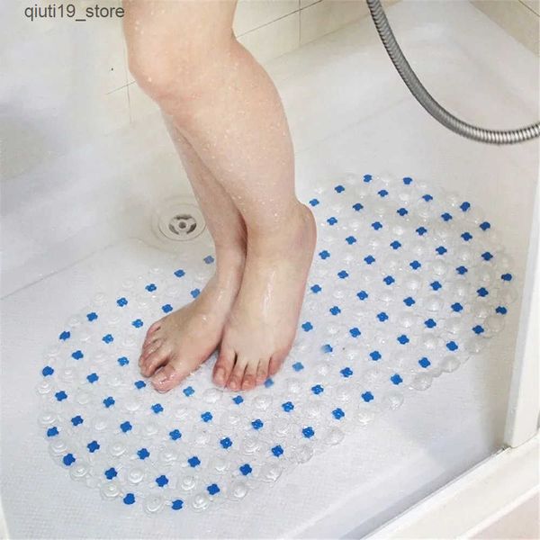 Bath Mats Hot PVC anti slip bathtub pad soft anti slip shower pad massage pad with suction cup non slip bathtub pad bathroom accessories J24
