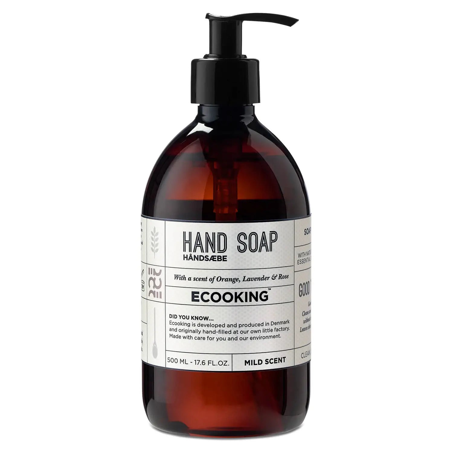 Ecooking, Cleanser and Moisturizer, Liquid Soap, For Hands, 500 ml
