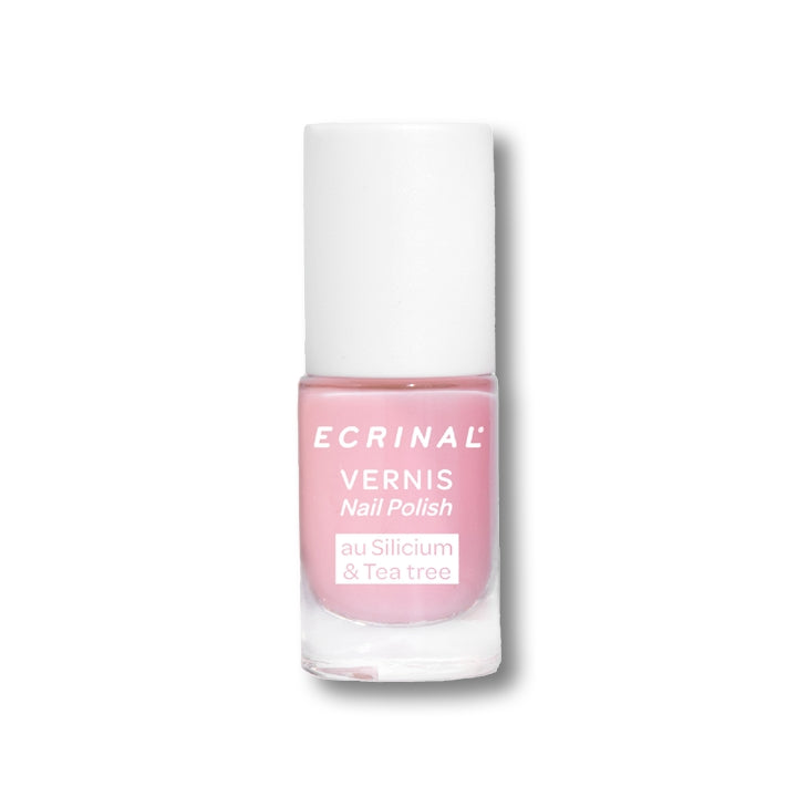 Ecrinal Silicio & Tea Tree Nail Polish - Pearl Pink 5ml