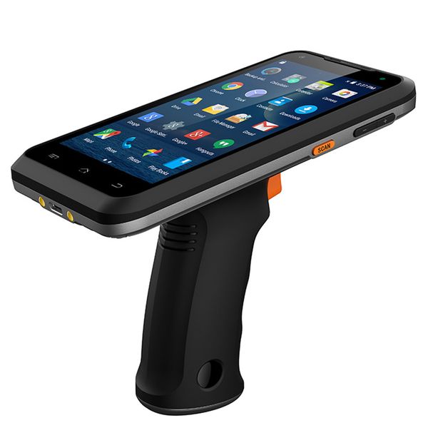 RUGLINE Android 8.1 5.5 Inch Industrial Handheld Terminal PDA 2G RAM 16G ROM 1D 2D Barcode Scanner Rugged PDA
