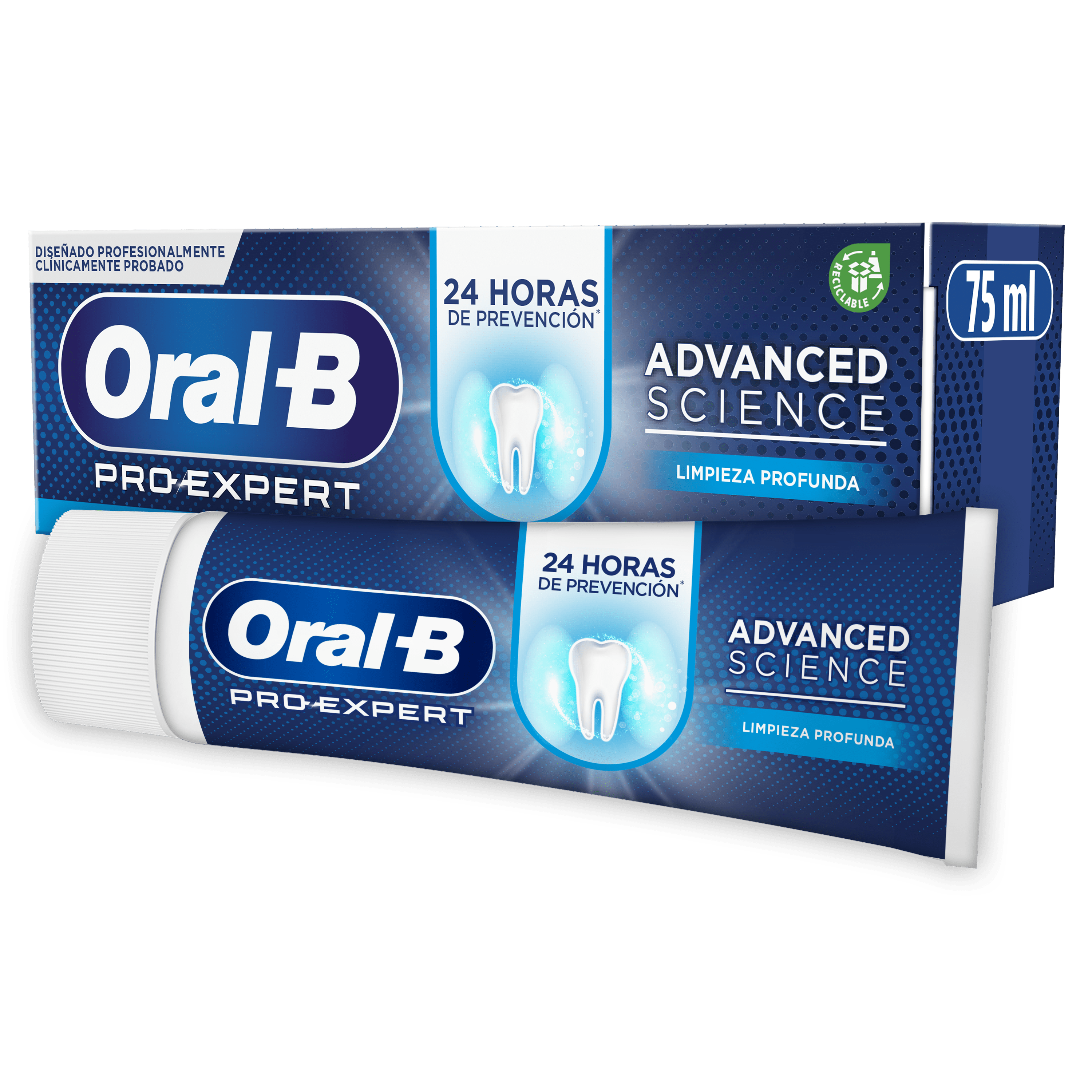 Oral-B  Pasta de Dientes Pro-Expert Avanzada de Limpieza Profunda