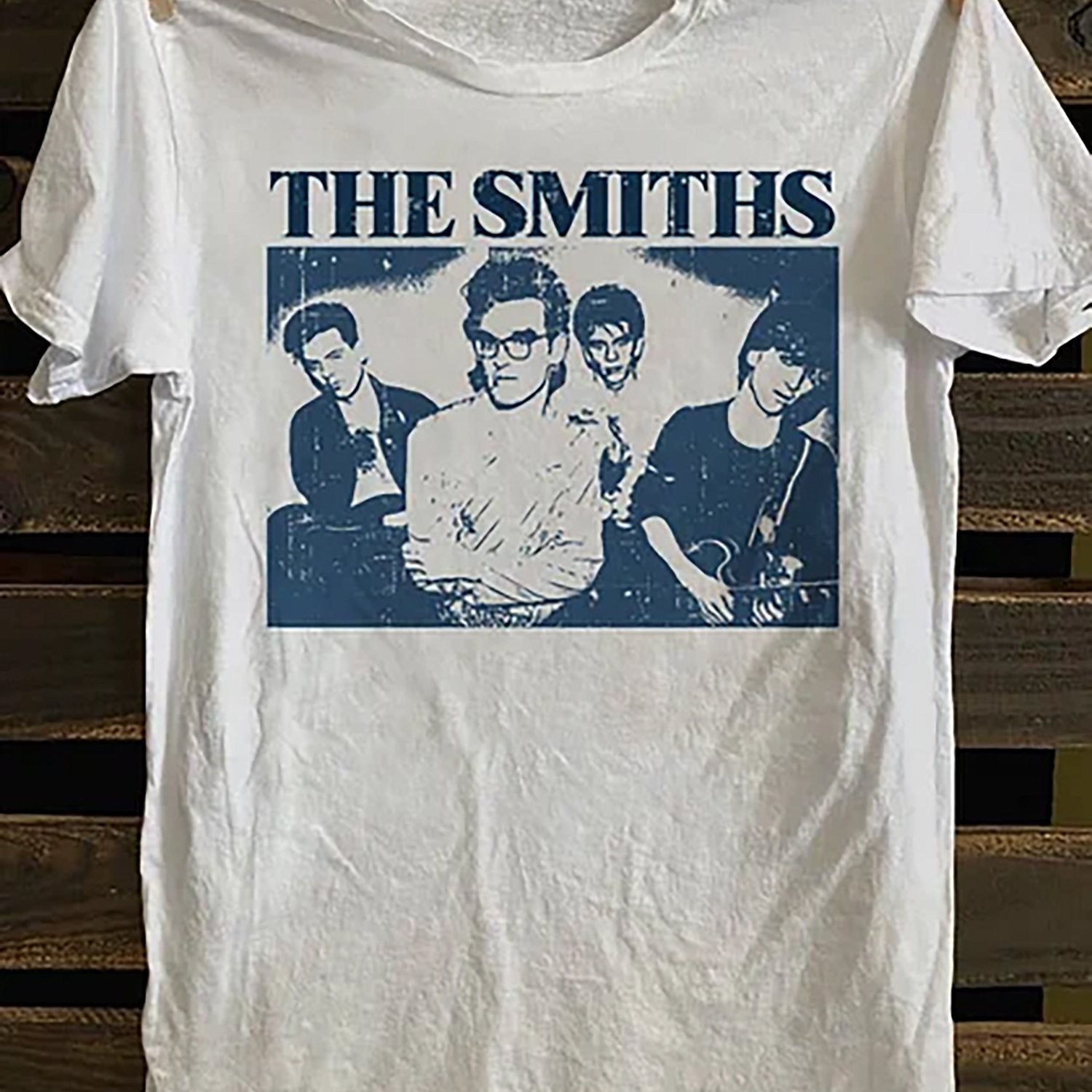 TEMU Men's Retro "the " Graphic T-shirt - Soft 100% Cotton, Casual Short Sleeve Tee With Nostalgic , White, Lightweight & Breathable For Casual