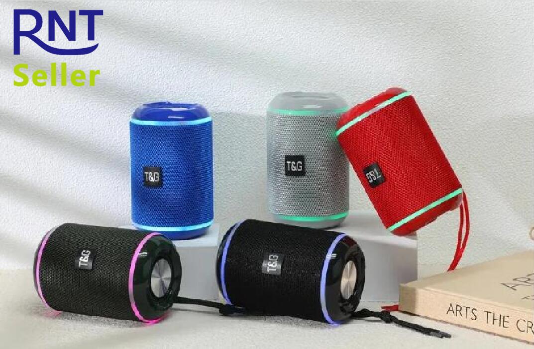 TG291 Portable Speaker Wireless Bluetooth Speakers Powerful High Outdoor Bass HIFI TF FM Radio with LED Light