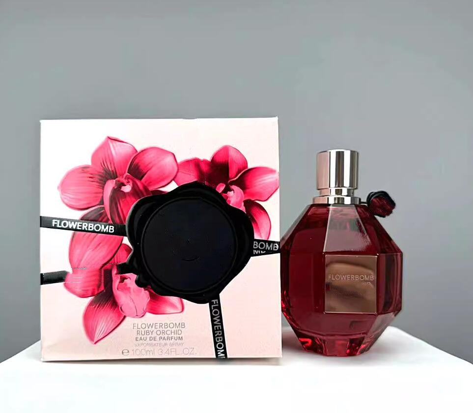Design Perfume BOMBFLOWER 100ML Extreme Parfum Ruby Orchid EDP Designer cologne 100ml Parfum spray Eau De Parfum
