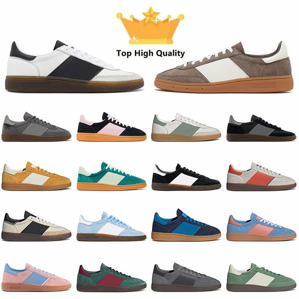 Womens Mens Low Flat Suede spezialsneakers Athletic Handball speziale Jogging Walking Designer Casual Shoes Platform Earth Strata Gum Red Ou