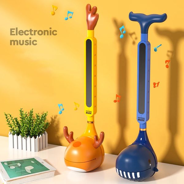 OTamatone japonês instrumento musical eletrônico portátil sintetizador Funny Magic Sounds Toys Creative Gift for Kids Adults 250121