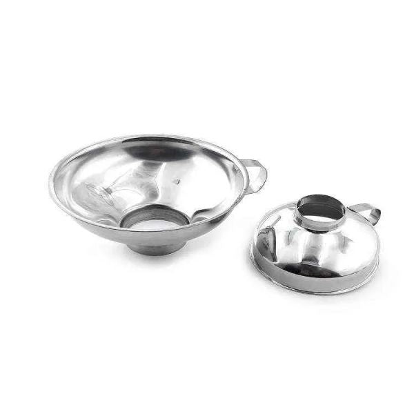 Ferramentas de aço inoxidável Garganta de enlatamento de funil feijão Jam Filture Filtion Filtle Filture Bouth Mount Can Can Wine Kitchen Co