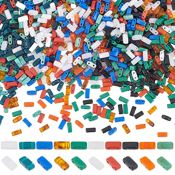 1000 Stück 10 Farben undurchsichtiger Acryl-Dia-Charm