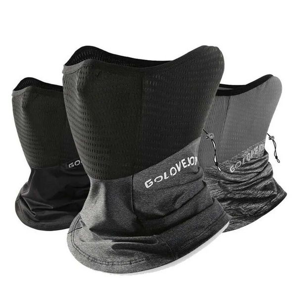 Ice Silk Half Face Mask Waterproof Riding Bandanas Cam Climbing Sunscreen Tuan Magic Veil Scarves OutdoorXJ241021