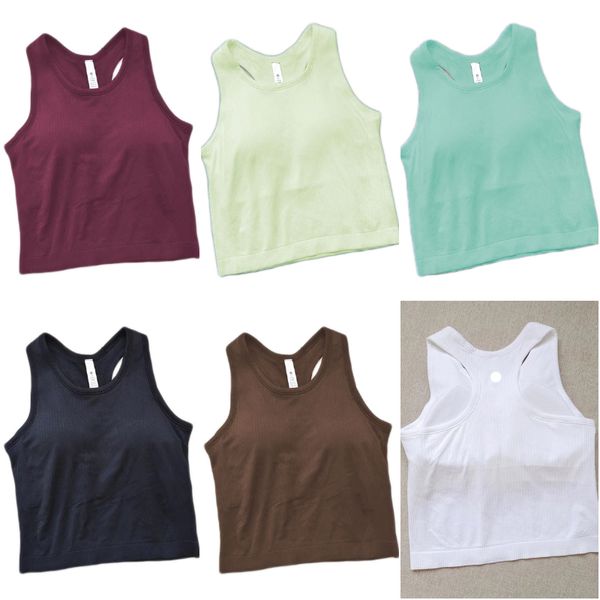3002 Women Vests Yoga Outfit Sleeveless Shirts Sports Vest Running Excerise Fitness Jogging Trainer Sportswear Close-fitting Breathable