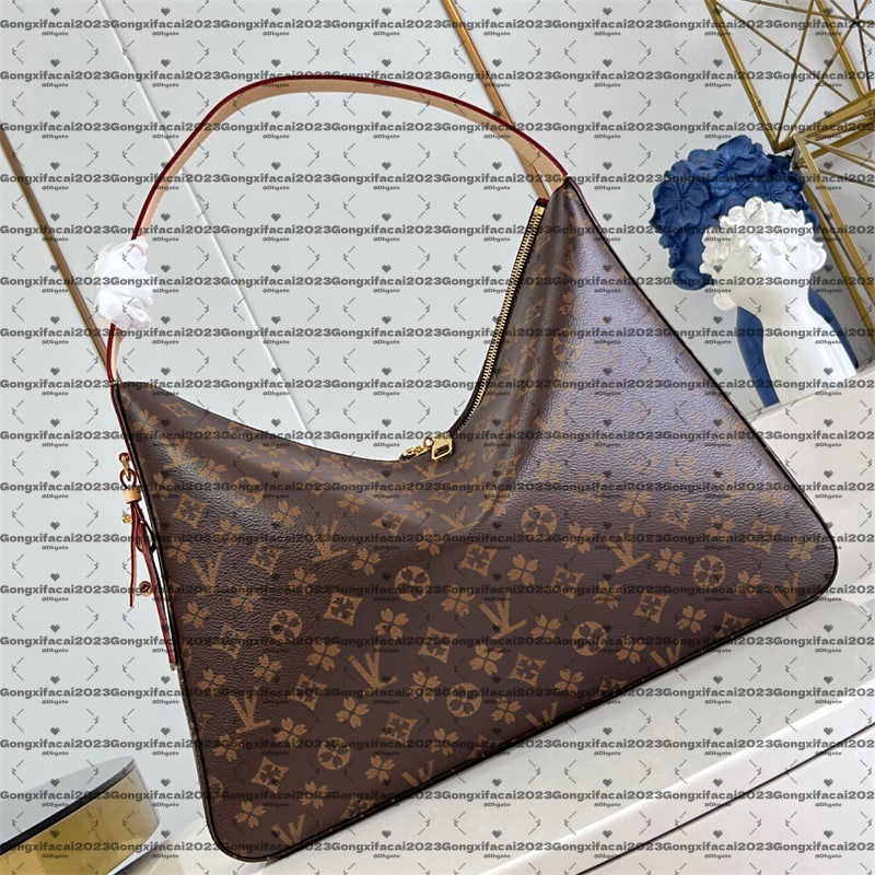 10a Top quality must have designer handbag slouchy bag Womens crossbody shoulder bag mirror quality high capacity shopping bag leather bag litchi tr