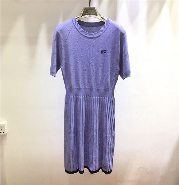 Designers Letters Women Knits Vest Dresses Fashion Sleeveless Casual Shirts Dress Ladies Party Short Skirts Clothing78LE78LE78LE