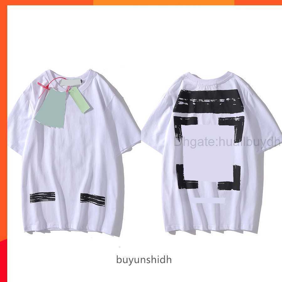 Men&#039;s jacket Summer Mens Womens Designers t Shirts Loose Tees Offs Fashion Brands Tops Man s Casual Shirt Luxurys Clothing Street White Shorts