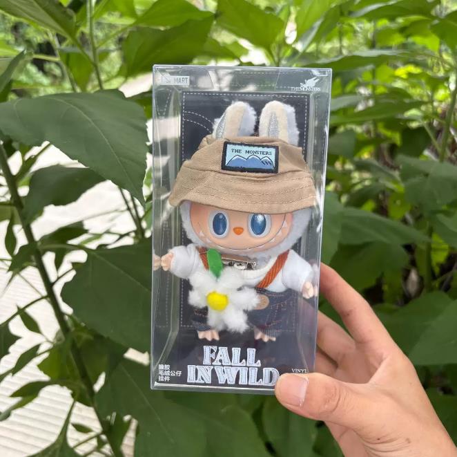 plush Popmart Hot Anime Figure Kawaii Monsters Labubu Have A Seat Series Vinyl Face Doll Model Toy Blind Box Keychain A1568