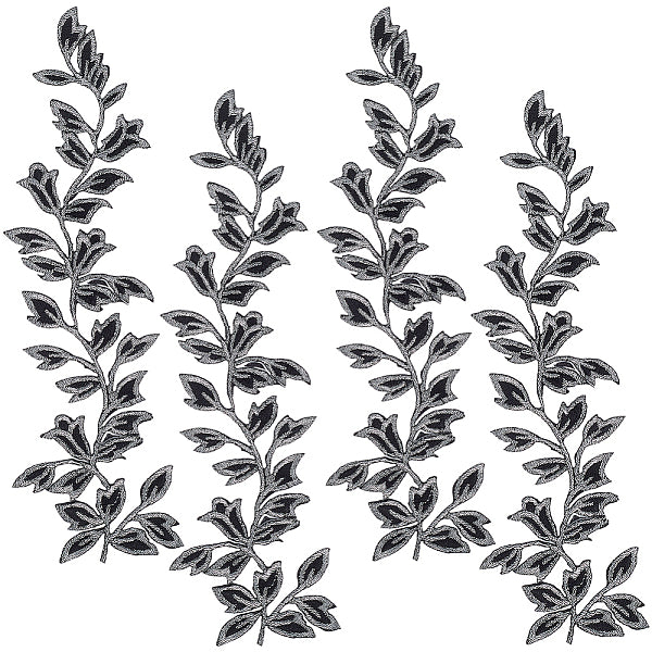 4 toppa in poliestere da stirare-cucire