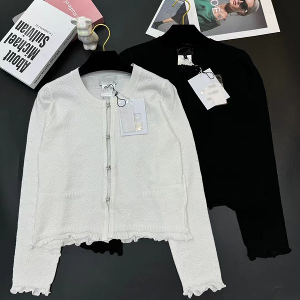 High Quality Knitted Sweater Long Sleeved Designer Clothing 2024 Women&#039;s Sweater Winter Cardigan Cashmere Bfashion 3-Color Clothing 28