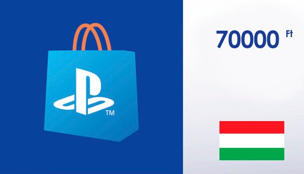 PlayStation Network Card 70000 HUF - PSN Hungary