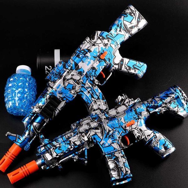 Sand Play Water Fun AK M4 Electric Gel Ball Blaster ToysSplatter Ball Blaster for 14+Outdoor Games Toys (gel ball not included) z250209