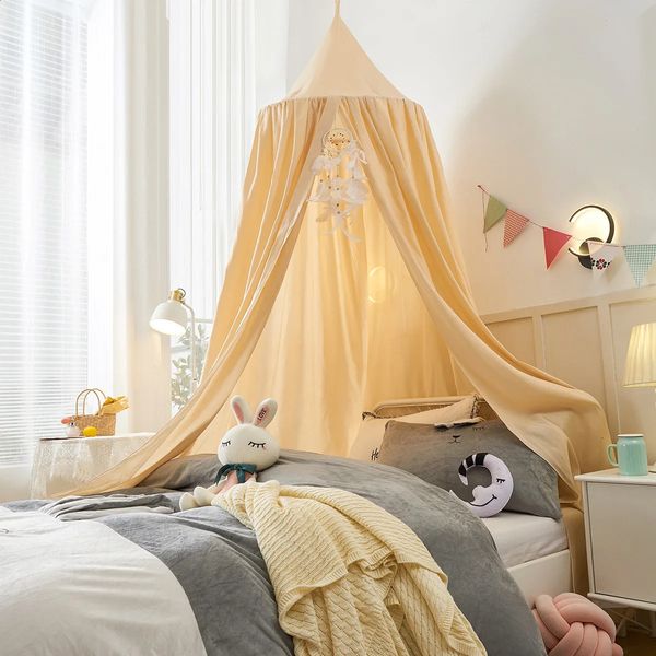 Kids Mosquito Net Baby Crib Curtain Girl Princess Hanging Bed Canopy Home Decoration Living Corner Play Reading Nook Room Decor 250206