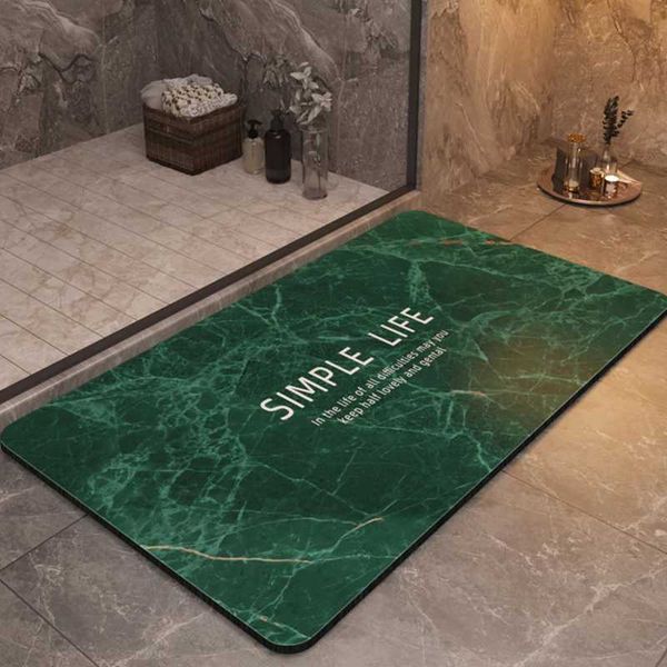 Simple Life Luxury Bathroom Mat Super Absorbent Room Rug Quick Dry Anti-Slip Bath Foot Floor Mats Carpet For Shower High QualityM240816