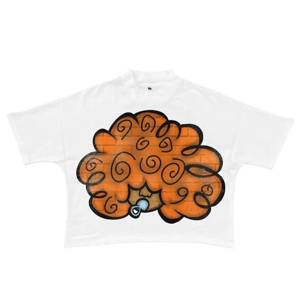 Blutosatire Boxy fit Tee Designer Mens T Shirts Y2k Shirt Harajuku Oversized Vintage Graphic Shirt Couples Streetwear Top Goth American Wome