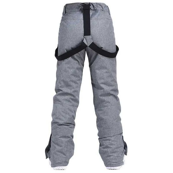 Skiing Suits New 2024 Ski Pants Womens Board Waterproof Top Mens Sled Winter Warm jumpsuit Q241028