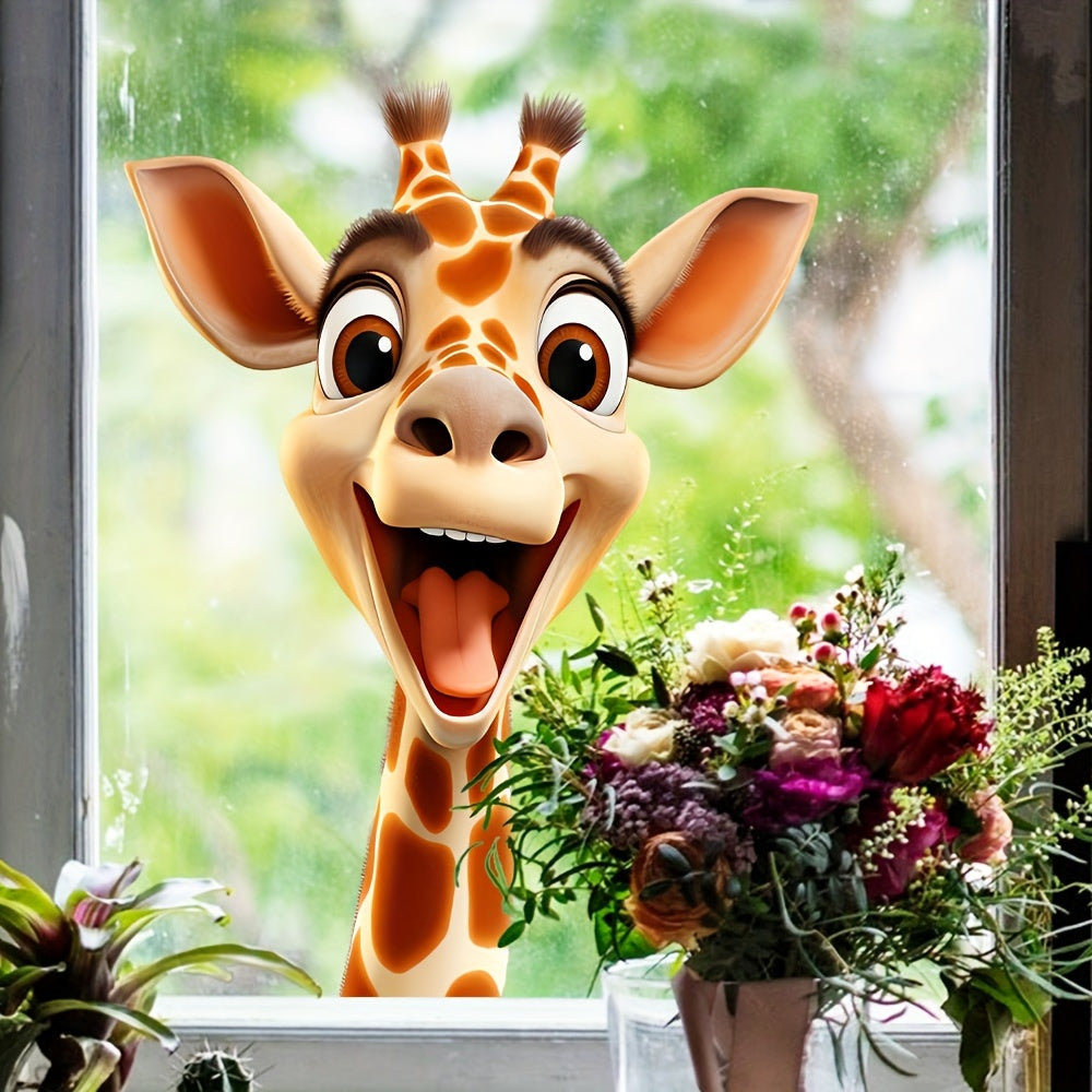 TEMU Giraffe Wall Decal For Home Decoration, Bathrooms And Diy