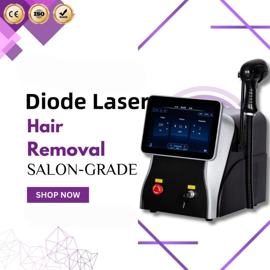 NEW Latest Ice Cooling 808nm Diode Laser Hair Removal Machine with 3 wavelength Technology for Salon-Quality Permanent Results