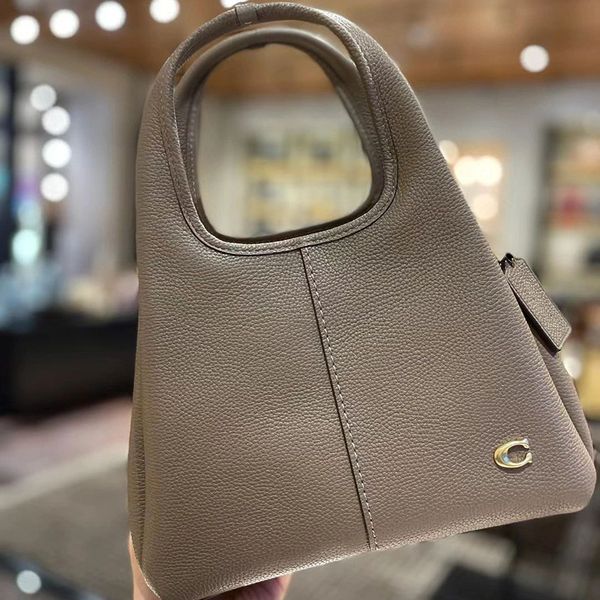 Luxury Designer Bag Tote Bags 2024 New Womens Bag Lana 24 Vegetable Basket Bag Small Litchi Pattern Handbag Single Shoulder Crossbody Bag