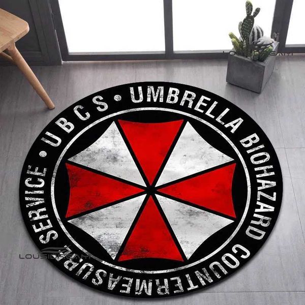 Resident Biochemical Umbrella Round carpet Non -slip carpet bedro decor living ro decoration outdoor rug birthday gifts Z250208