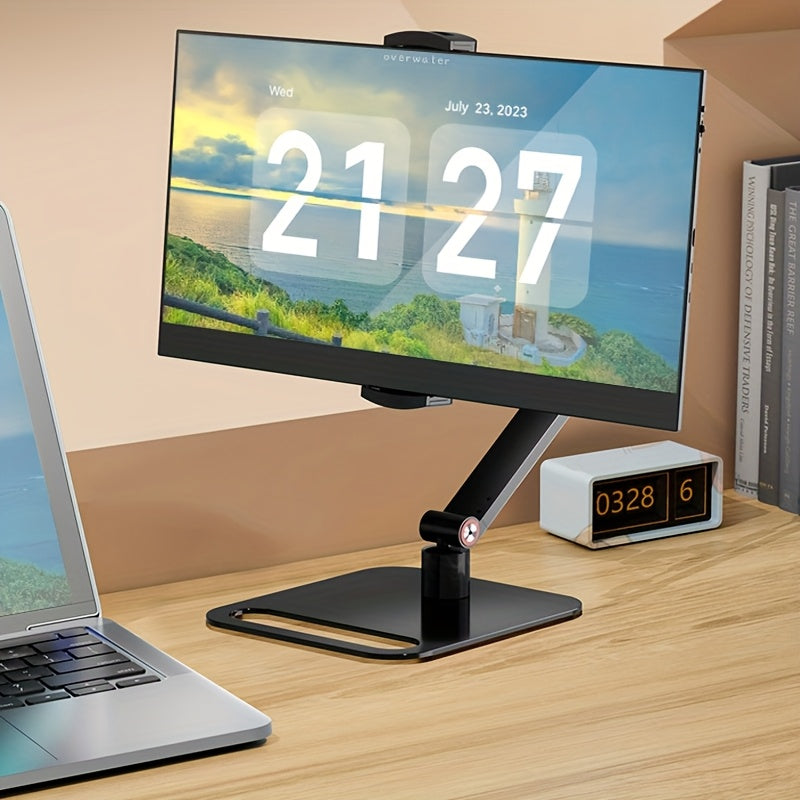 TEMU 1pc Monitor Stand, 12-17 Inch Universal, Portable Display Desktop Stand, Expandable Stand For Cell Phone, Tablet, Monitor, Accessory, Desk