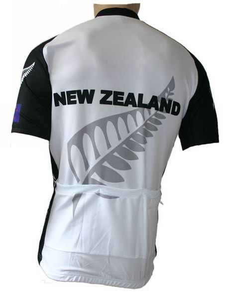 2018 NEW ZEALAND Retro Classical Men&#039;s Only Cycling Jersey Short Sleeve Bicycle Clothing Quick-Dry Riding Bike Ropa Ciclismo