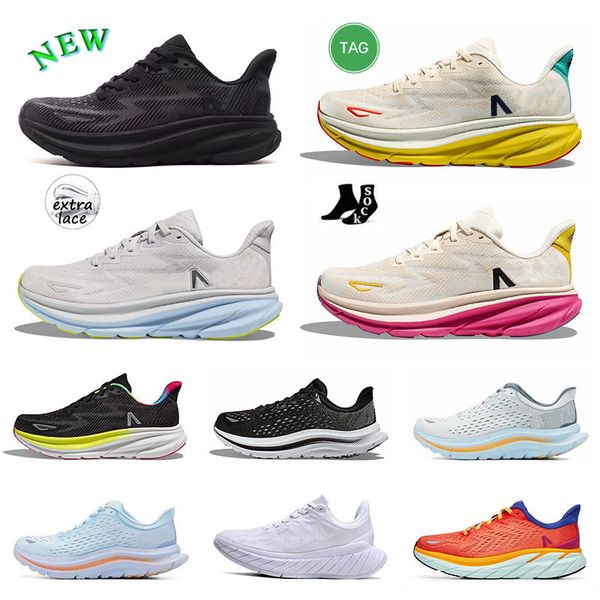 2024 trainers cloud mach outdoor shoes carbon x free people kawana women grey woman light blue orange tennis mens clifton 9 purple one one s