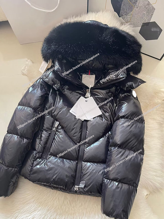 womens Winter coat momcler Jackets lady Designer Fur Outdoor Windbreaker woman winter jacket Outerwear Hooded Fourrure Manteau Down Jacket Coat Hive