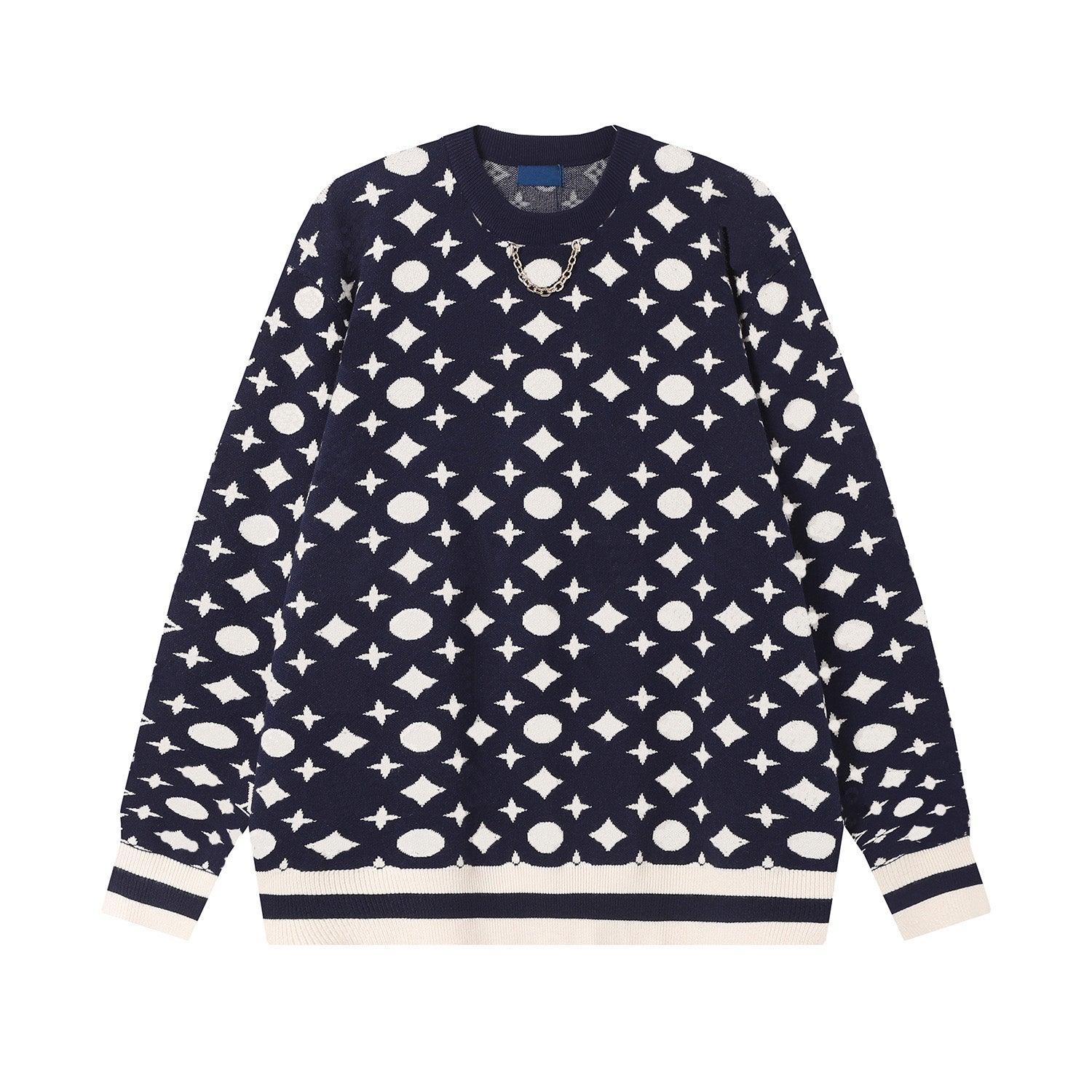 Designer sweater Plush and thicken cardigan luxury men and women High collar gradient jacquard letters men&#039;s fashion Paris t street long sleeve