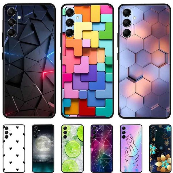 Suitable for S24 FE shell silicone luxury space soft bumper suitable for Galaxy S24 FE phone cover TPU Funda S24FE fashion bag M241209