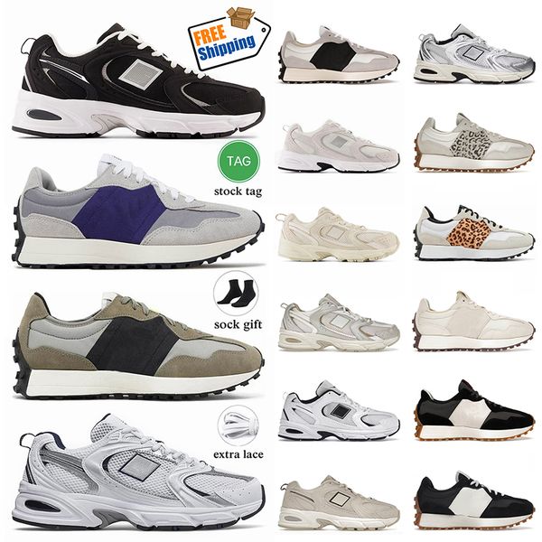 Sneakers Men Women Shoes Chaussures Outdoor Athletic Running Shoes Light Blue Olive White Sliver Navy Sea Salt Leopard Black Moonbeam Traine