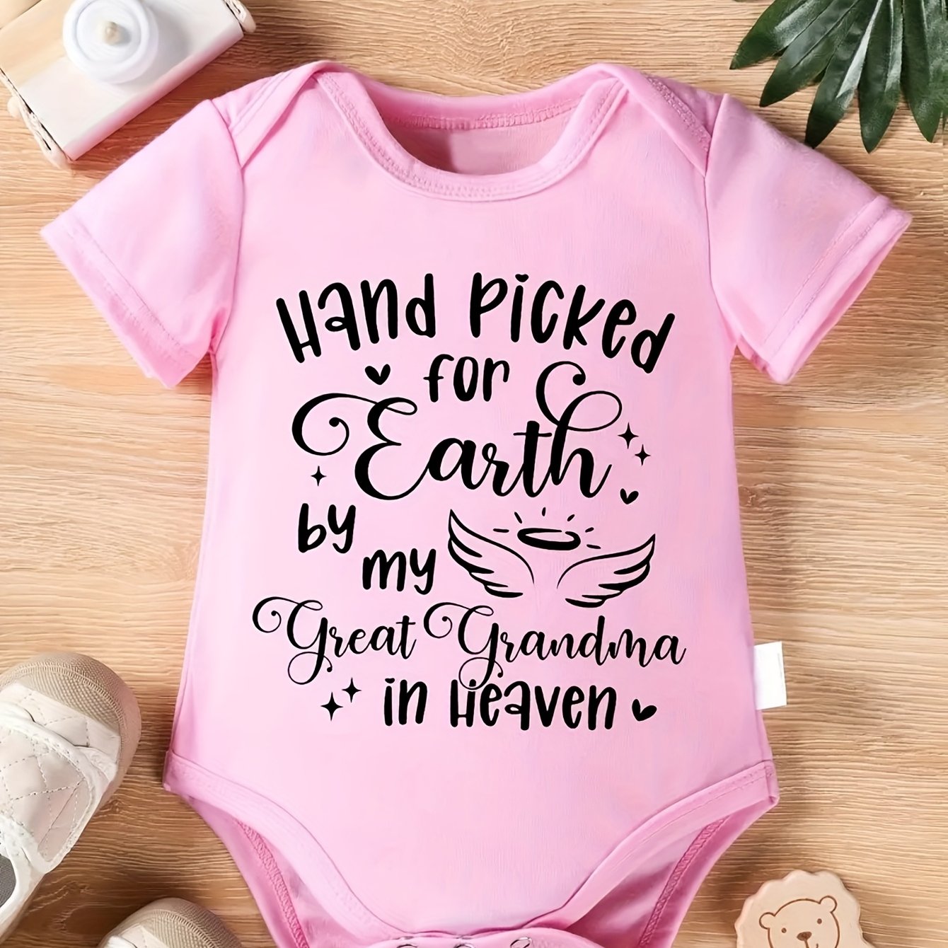 TEMU For Sweet Triangular Rompers For Babies, For Genders A Gift For , For Outdoor