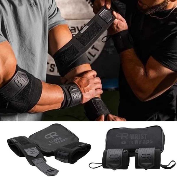 Elbow Wraps Wrist Wraps for Weightlifting Professional Gym Workout Elbow Brace Wrist Brace for Men Women Strength Training Y240918