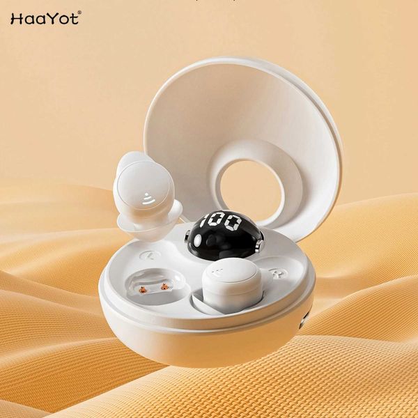 HaaYot New Sleep Earbuds Invisible Headphones for Side SleepersSleepbuds Comfortable Noise Blocking Bluetooth Wireless HeadsetCL240801